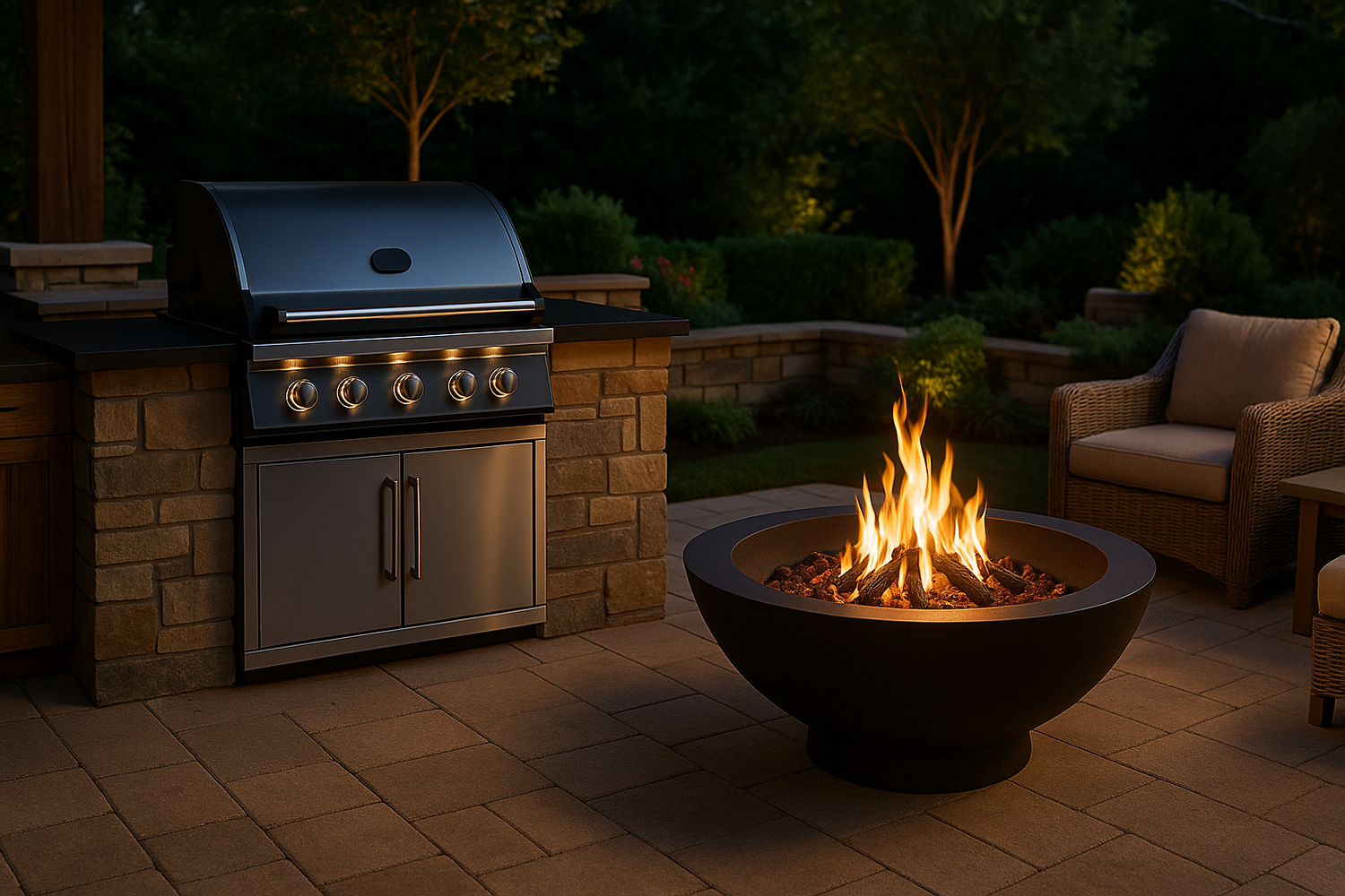 Grills & Fire Pits