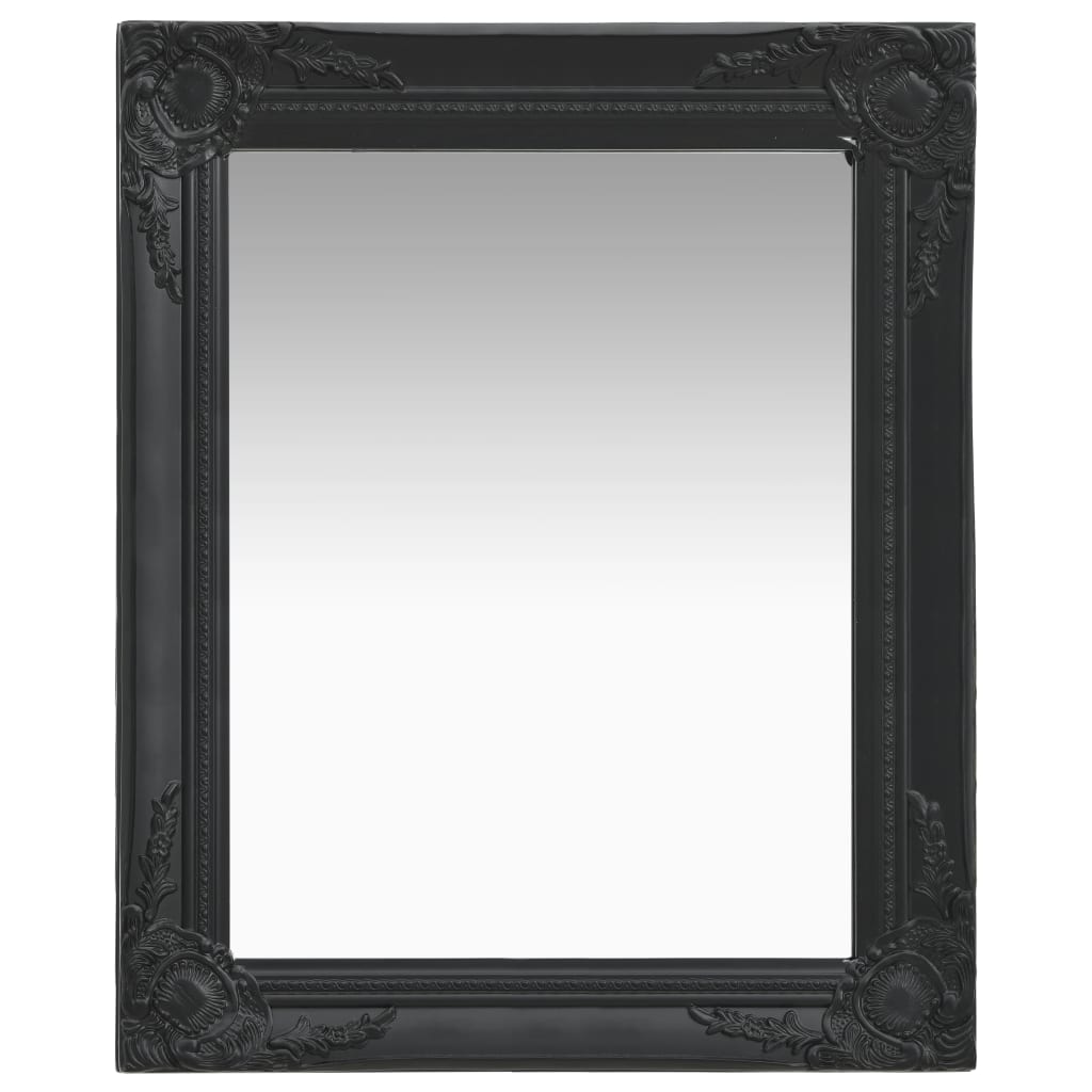 vidaXL Wall Mirror Baroque Antique Hanging Wall Mirror for Bedroom Living Room