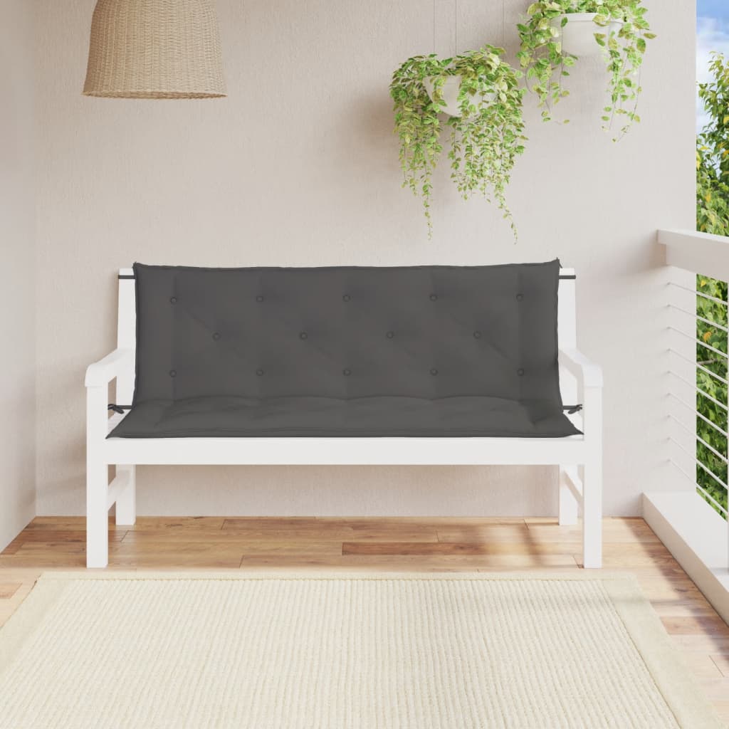vidaXL Bench Cushion Water Repellent Outdoor Seat Cushion Pad Oxford Fabric