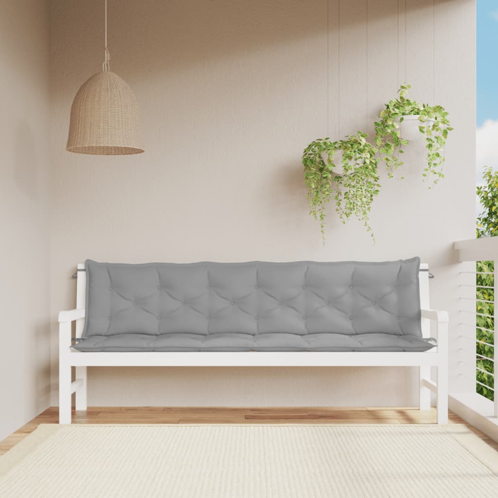 vidaXL Bench Cushion Water Repellent Outdoor Seat Cushion Pad Oxford Fabric