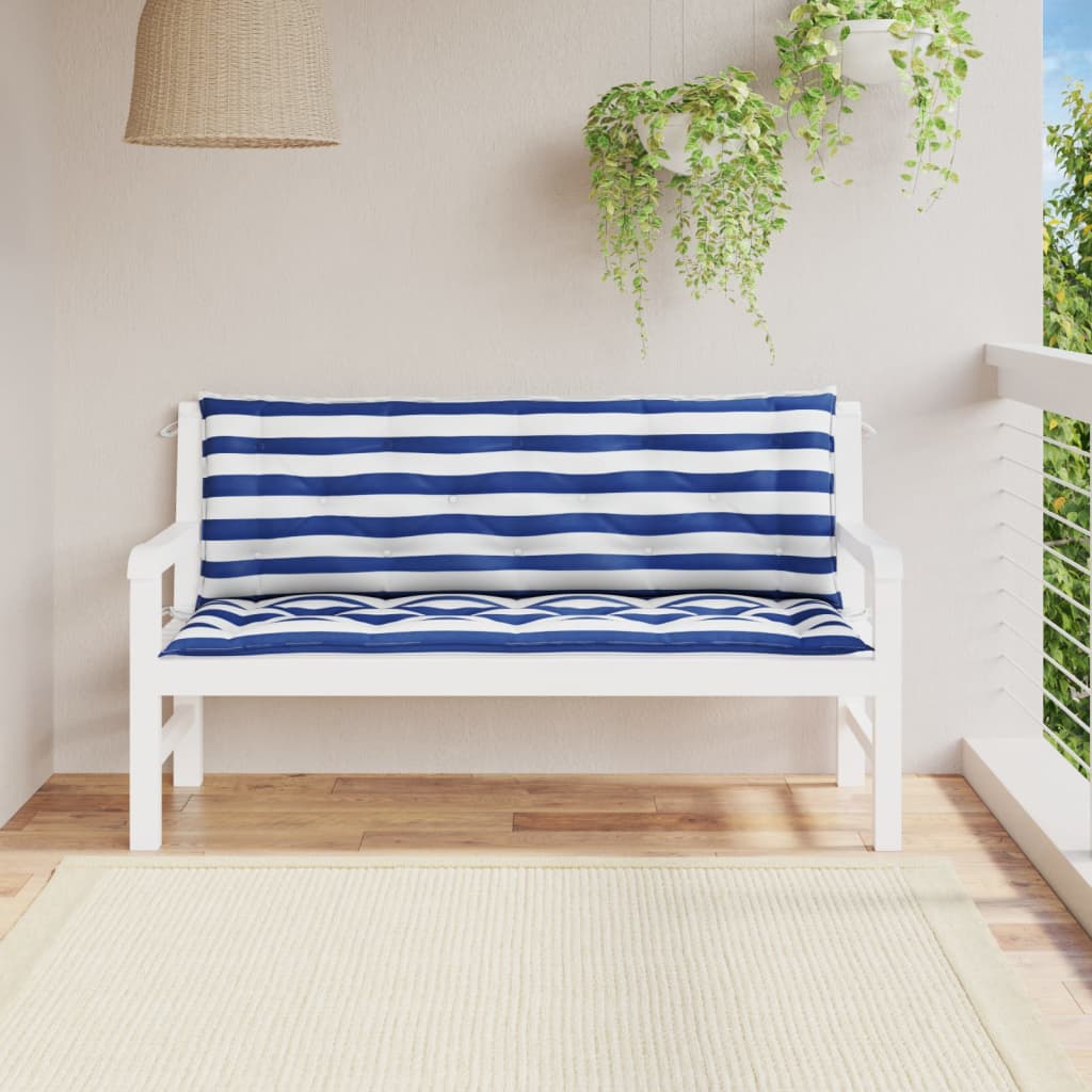vidaXL Bench Cushion Water Repellent Outdoor Seat Cushion Pad Oxford Fabric